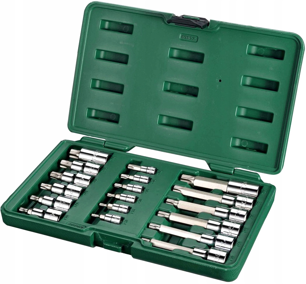 Zestaw 18 nasadek trzpieniowych bit 1/4