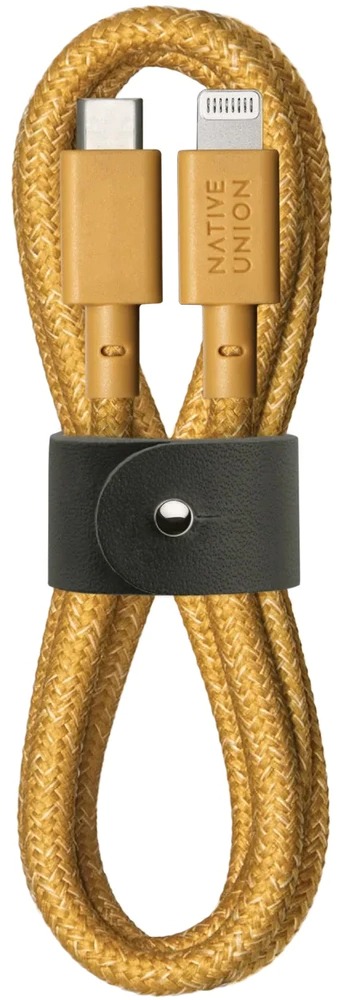 Kabel Native Union Belt 1,2 m Żółty – Innowacyjne rozwiązanie do ładowania