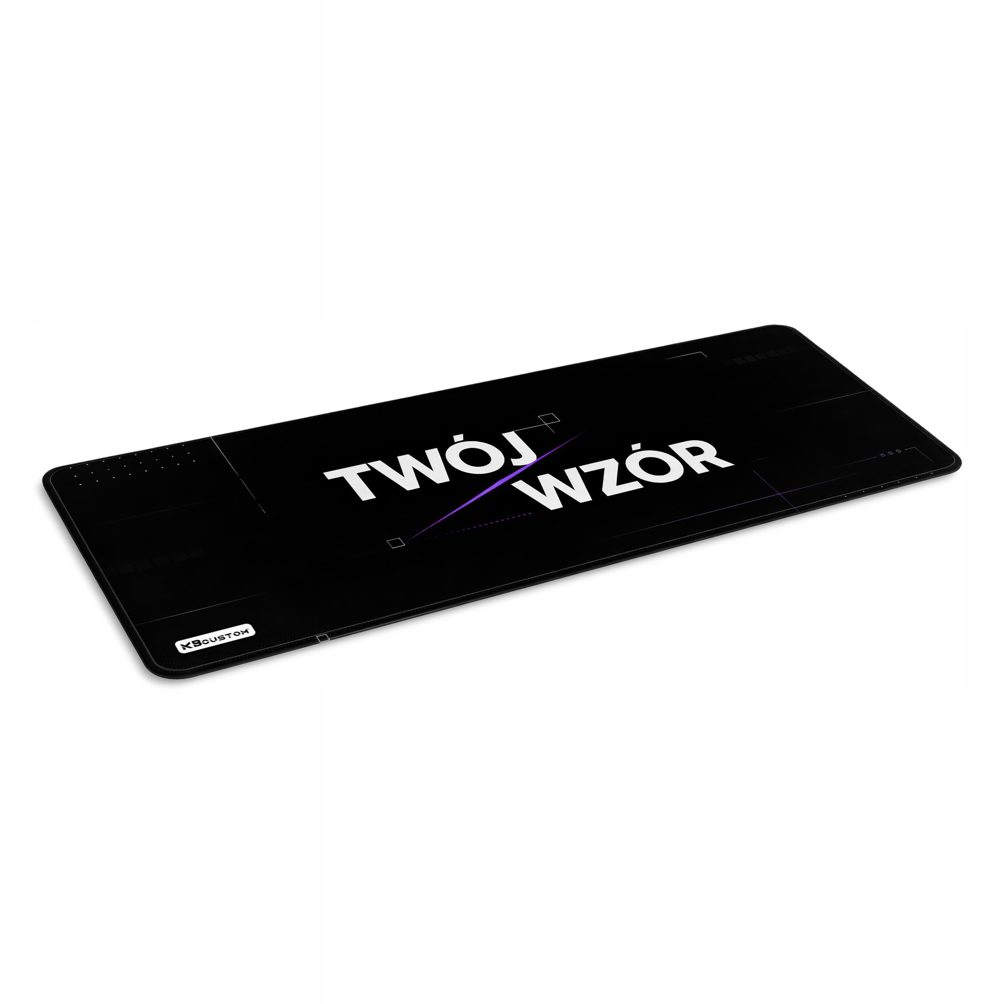 Duża podkładka mata pod myszkę Twój Wzór 80x30cm 4mm-Grubość KBcustom – Komfort i styl na biurku