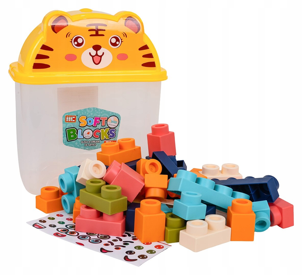 Wymiary klocków i opakowania – Idealne dla małych rączek