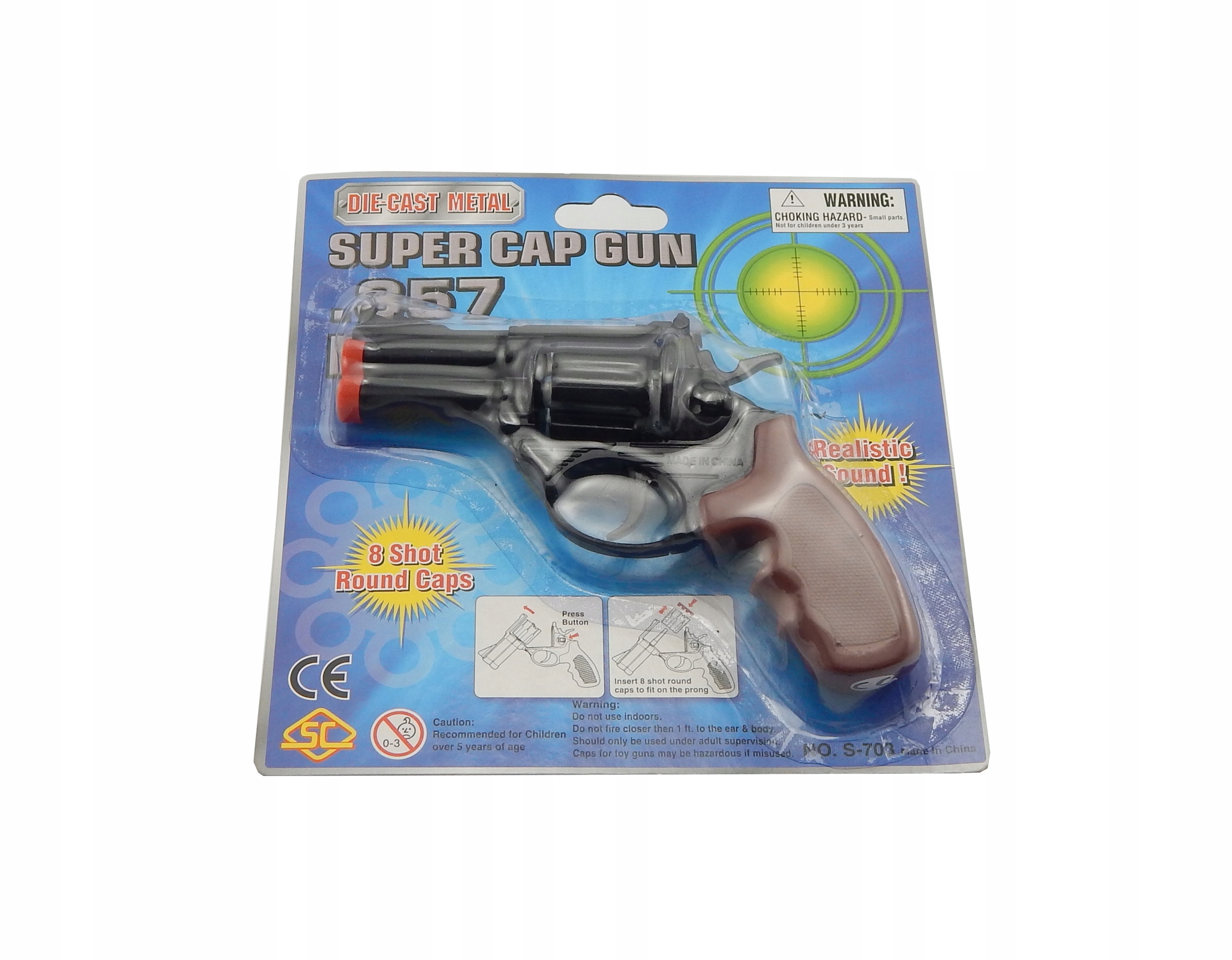 Bezpieczny i trwały – Pistolet z certyfikatem CE