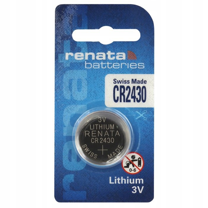 Bateria litowa Renata CR2430-1BB – Niezawodne źródło energii