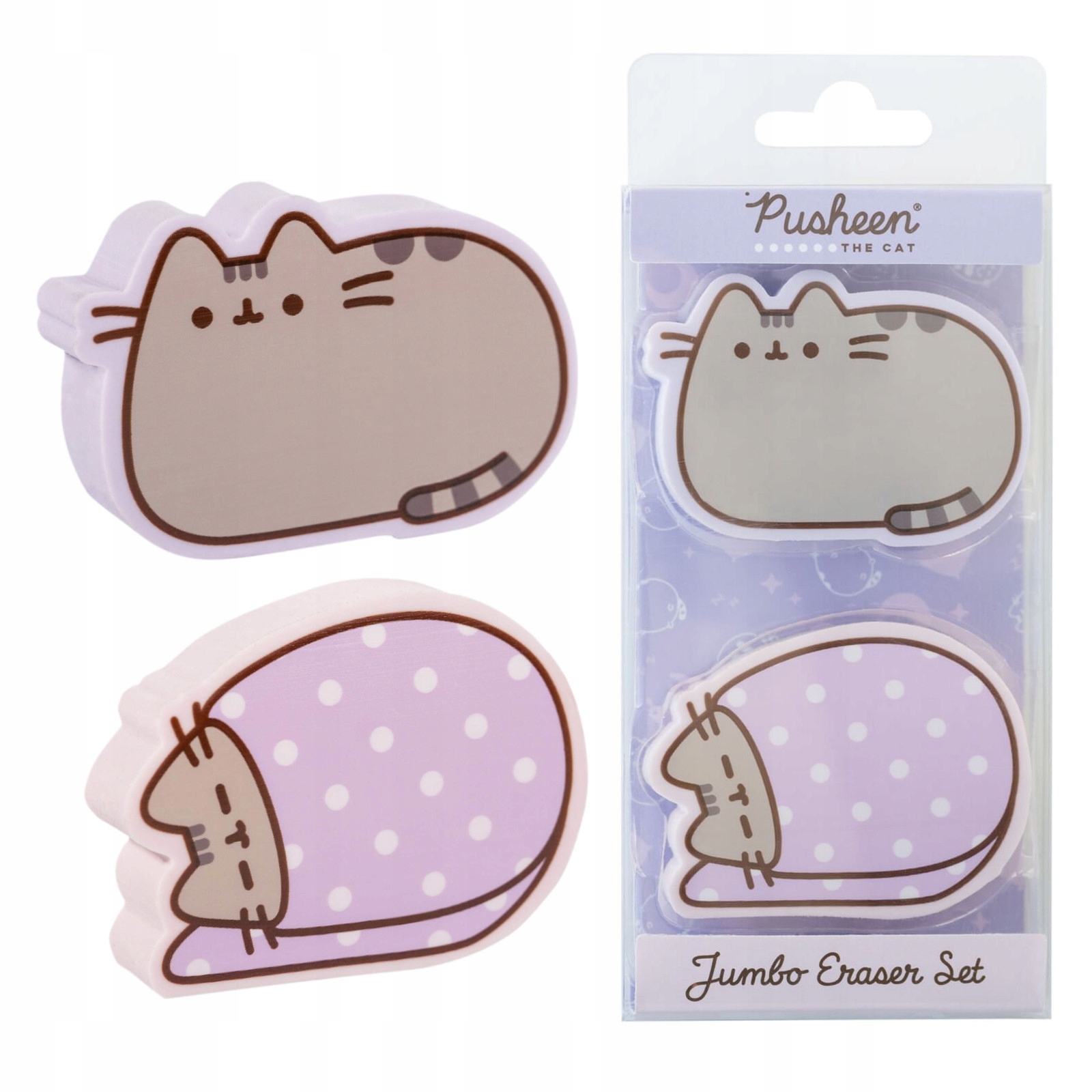 Zestaw gumek jumbo – Idealne do rysowania i korekty