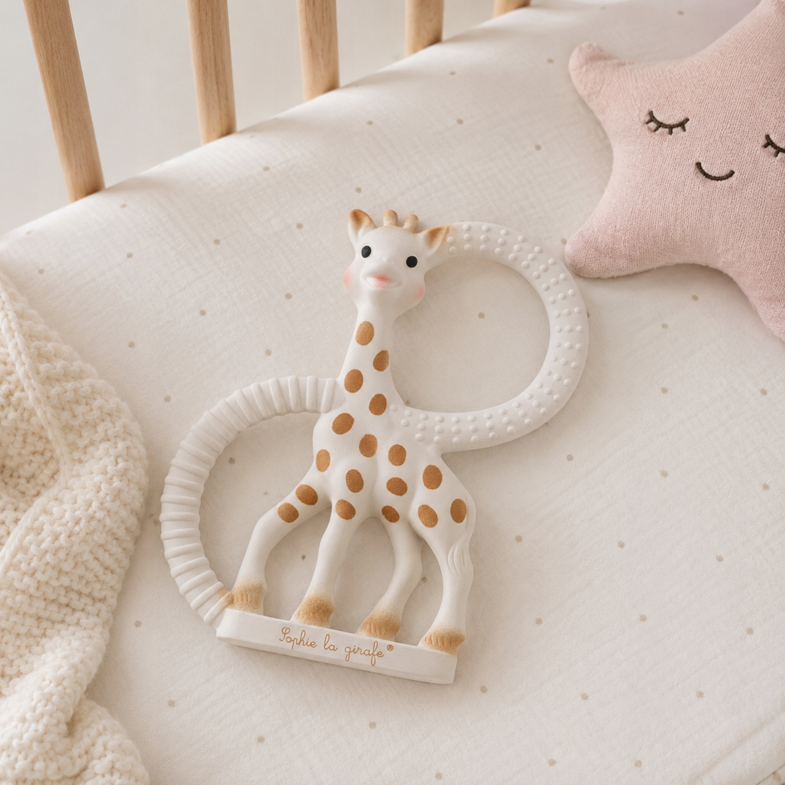 Pierścień do ząbkowania dla niemowląt Sophie la Girafe – Idealny towarzysz w trudnych chwilach