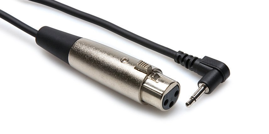 Hosa - Kabel do kamer XLRf - TS R 3.5mm 1.5m – Idealne połączenie dla profesjonalistów