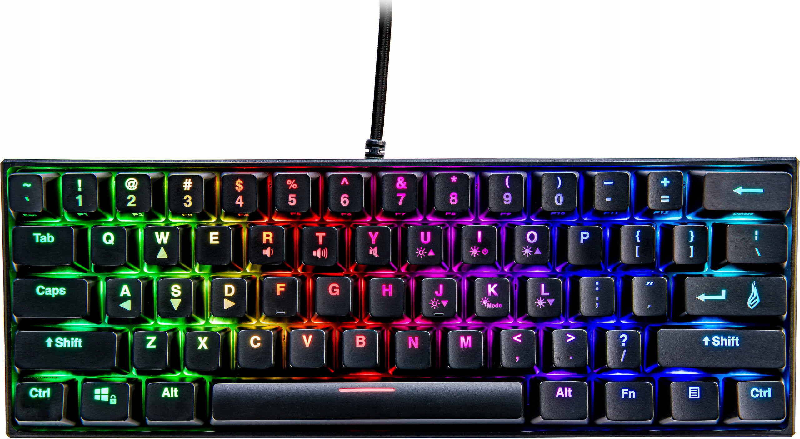 Klawiatura SureFire KingPin M1 – Gamingowa klawiatura mechaniczna 60% RGB
