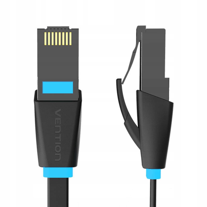 Płaski kabel sieciowy UTP CAT6 Vention IBJBF RJ45 Ethernet 1000Mbps 1m – Szybkie połączenie w zasięgu ręki