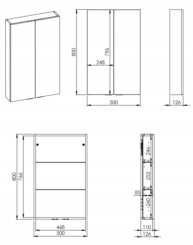Praktyczne rozwiązania – Cichy domyk i uchwyty w zestawie