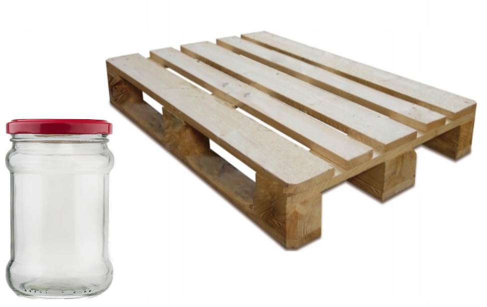 Półpaleta Słoik 320ml - Idealny do domowych przetworów