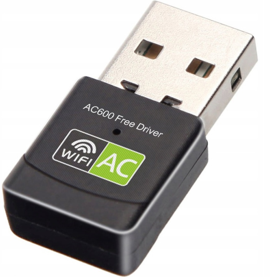 Karta Sieciowa WiFi USB AC 600Mbps – Szybkie połączenie bezprzewodowe