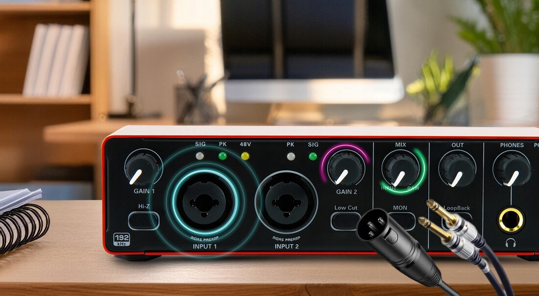 Interfejs Audio MUSICMATE MM-AI70 Gemini Smart – Doskonałe połączenie dźwięku