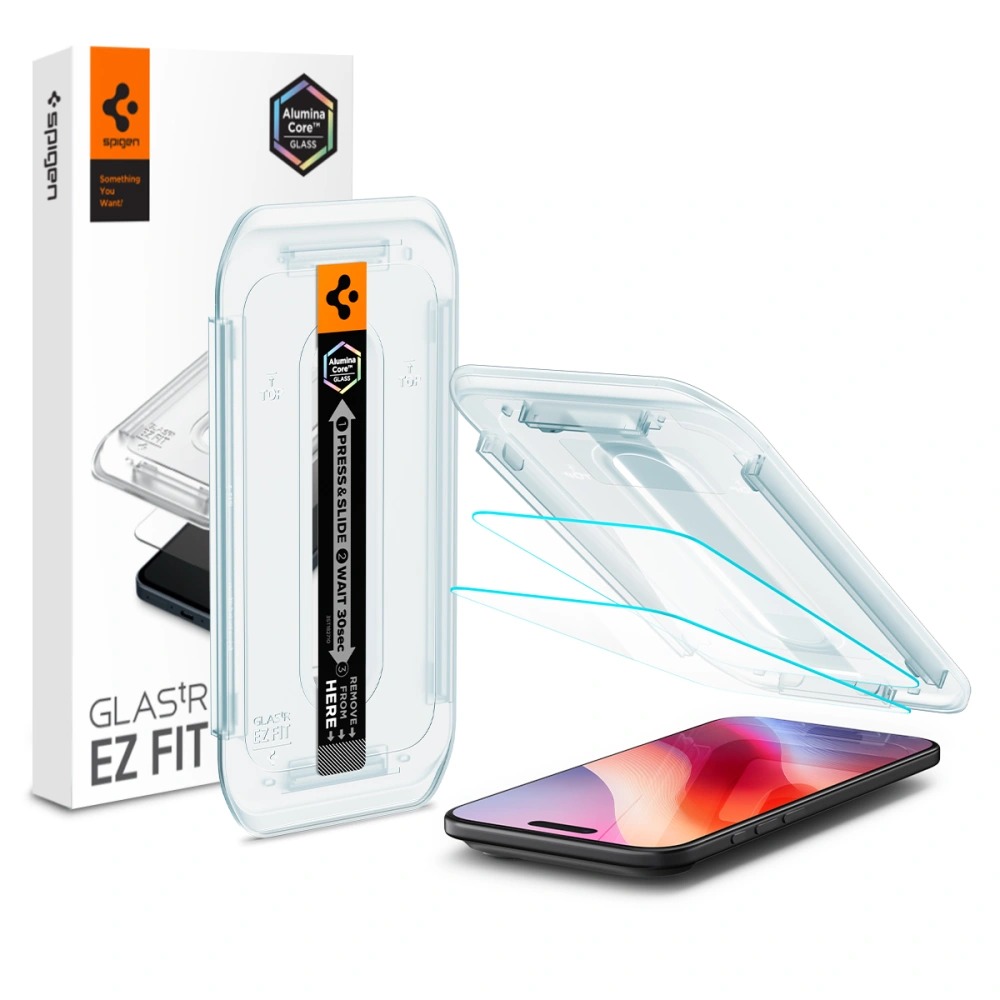 Szkło hartowane Spigen Glas.tr ez Fit do Apple iPhone 17 Air Clear – Ochrona na najwyższym poziomie