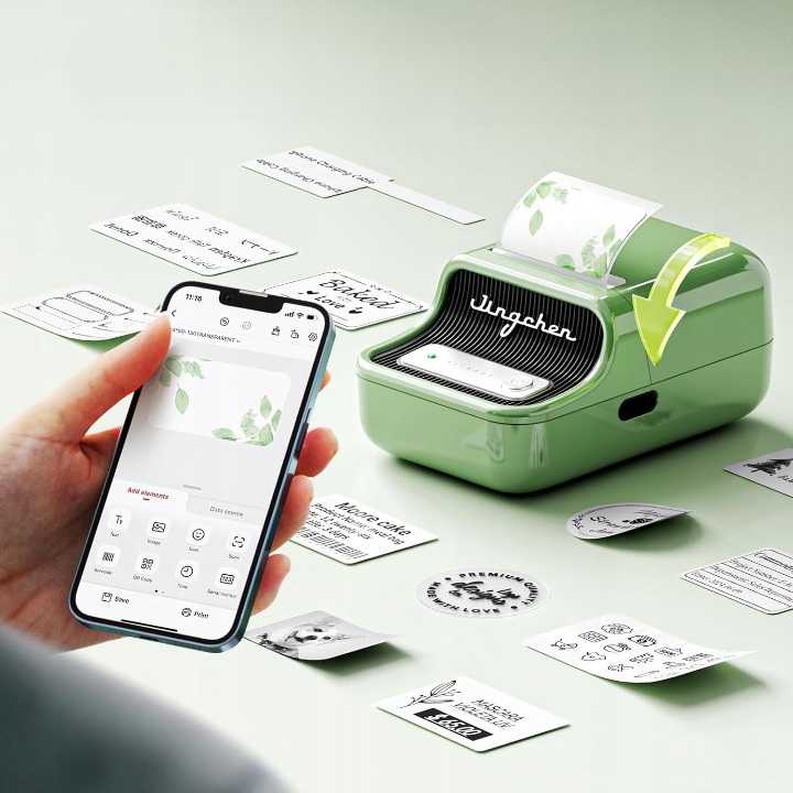 Kompaktowe i wielofunkcyjne urządzenie do etykietowania