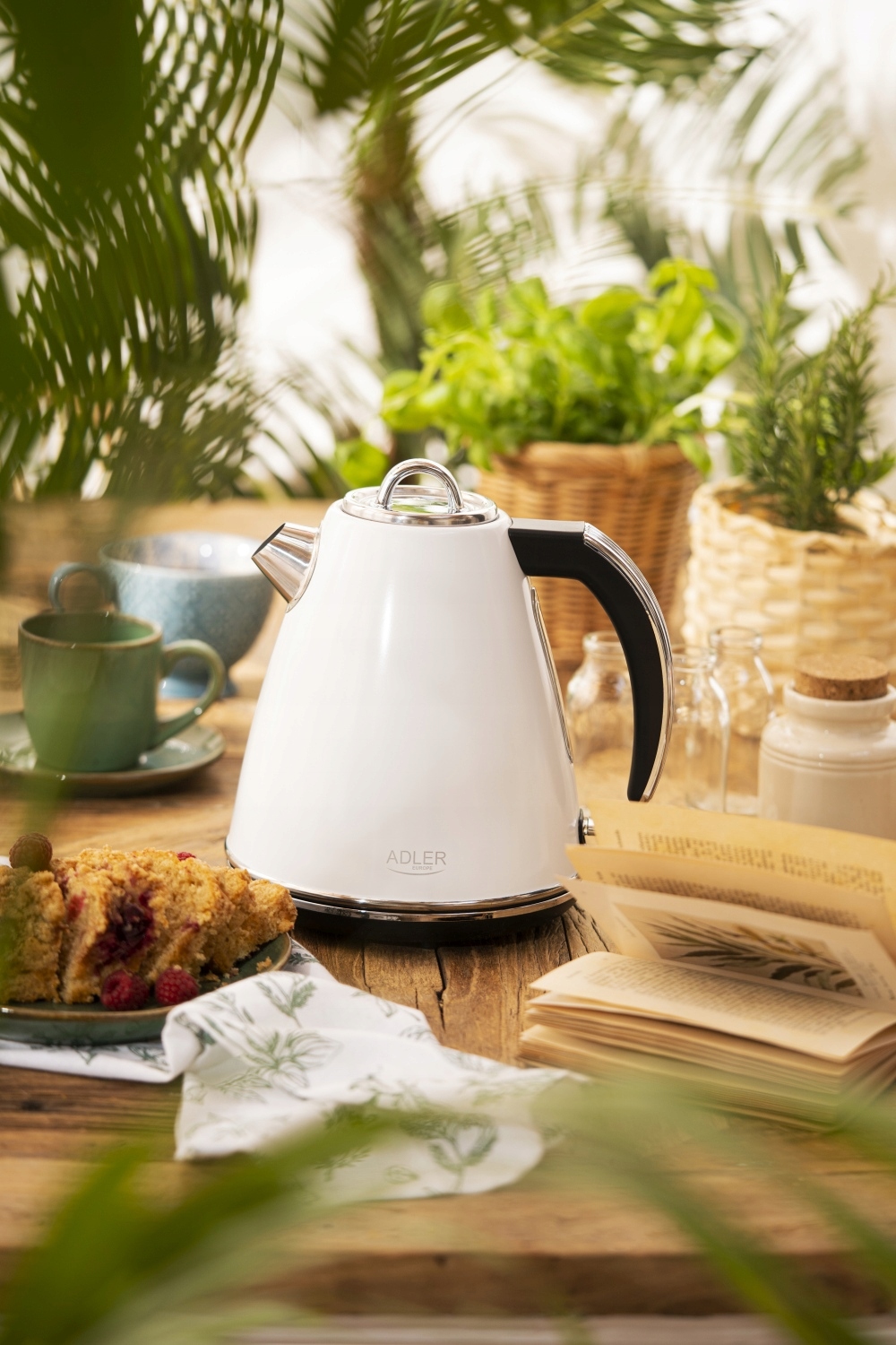 Wygodne użytkowanie – Obrotowa podstawa 360° i zdejmowana pokrywka