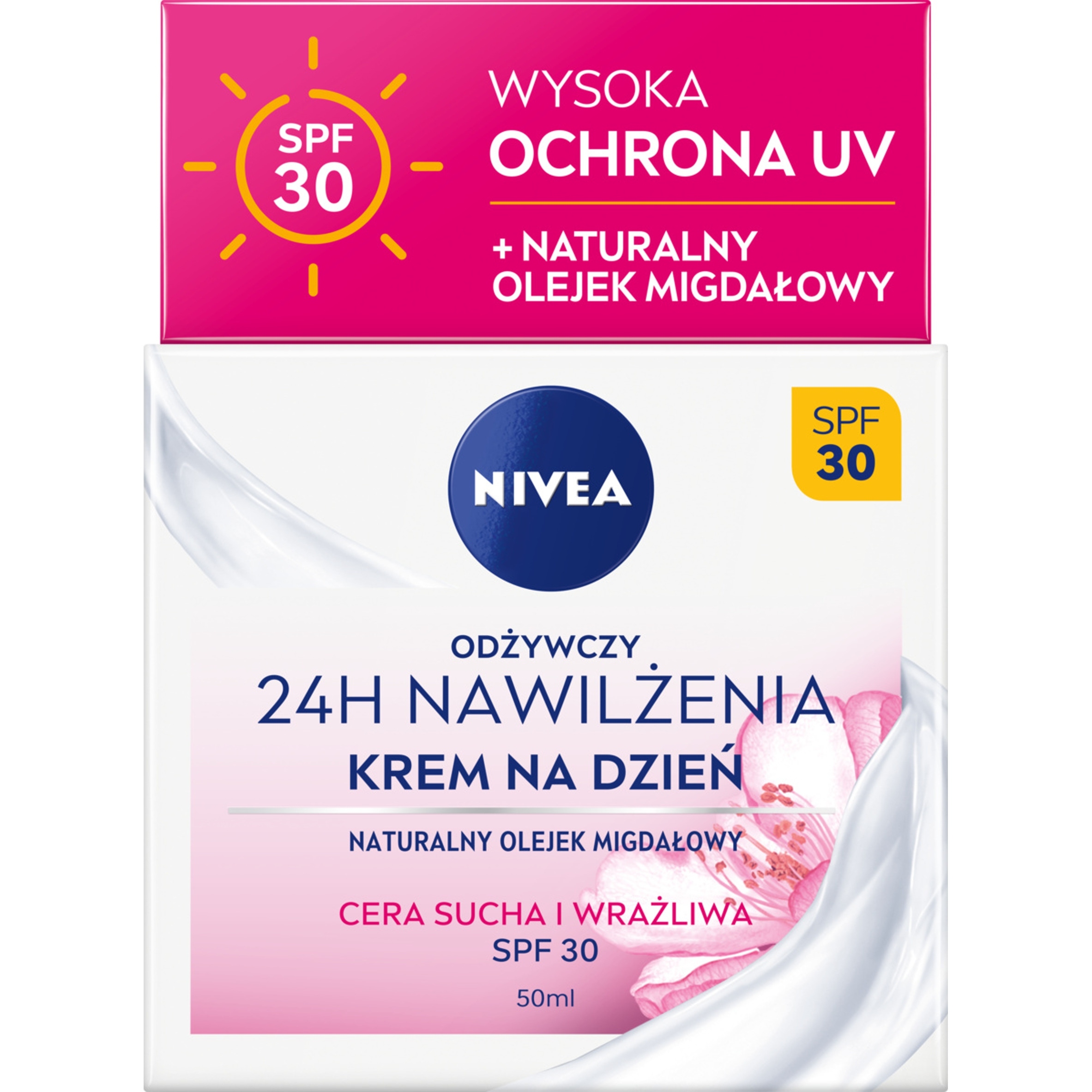 NIVEA Odżywczy Krem na Dzień Cera Sucha i Wrażliwa 50 ml – Idealna pielęgnacja dla Twojej skóry