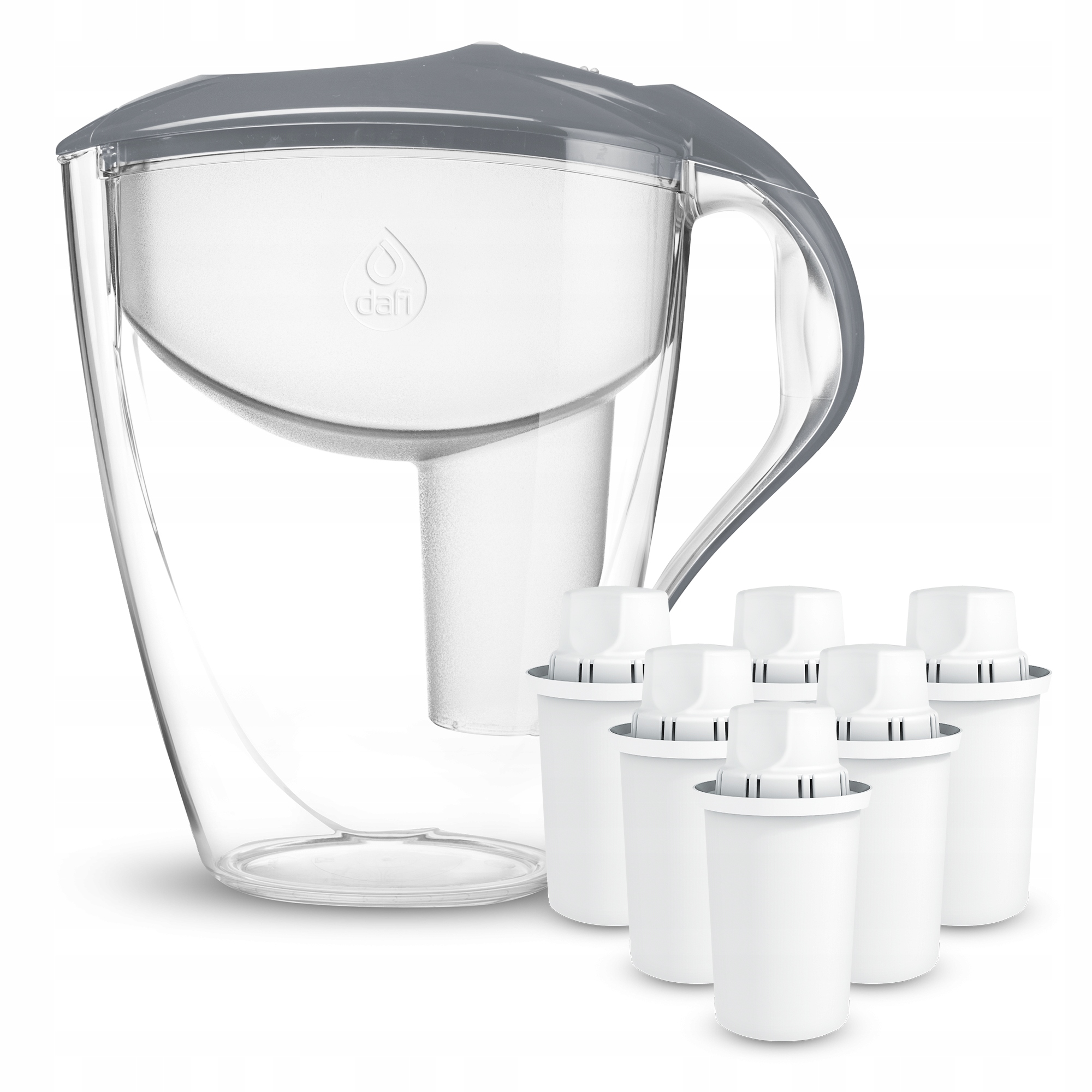 Dzbanek Dafi ASTRA stalowy 3l manualny 6 xClassic – Idealne rozwiązanie do filtracji wody