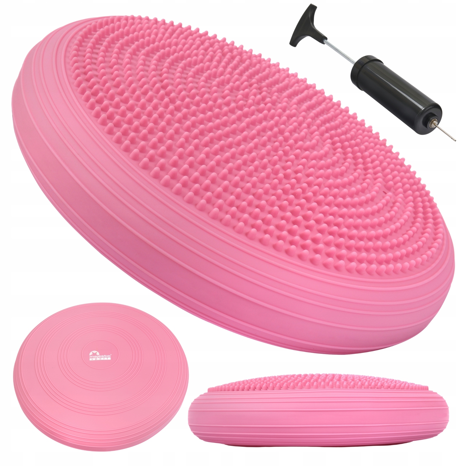 Poduszka sensomotoryczna NATES różowa 33 cm – Komfort i wsparcie dla Twojego kręgosłupa