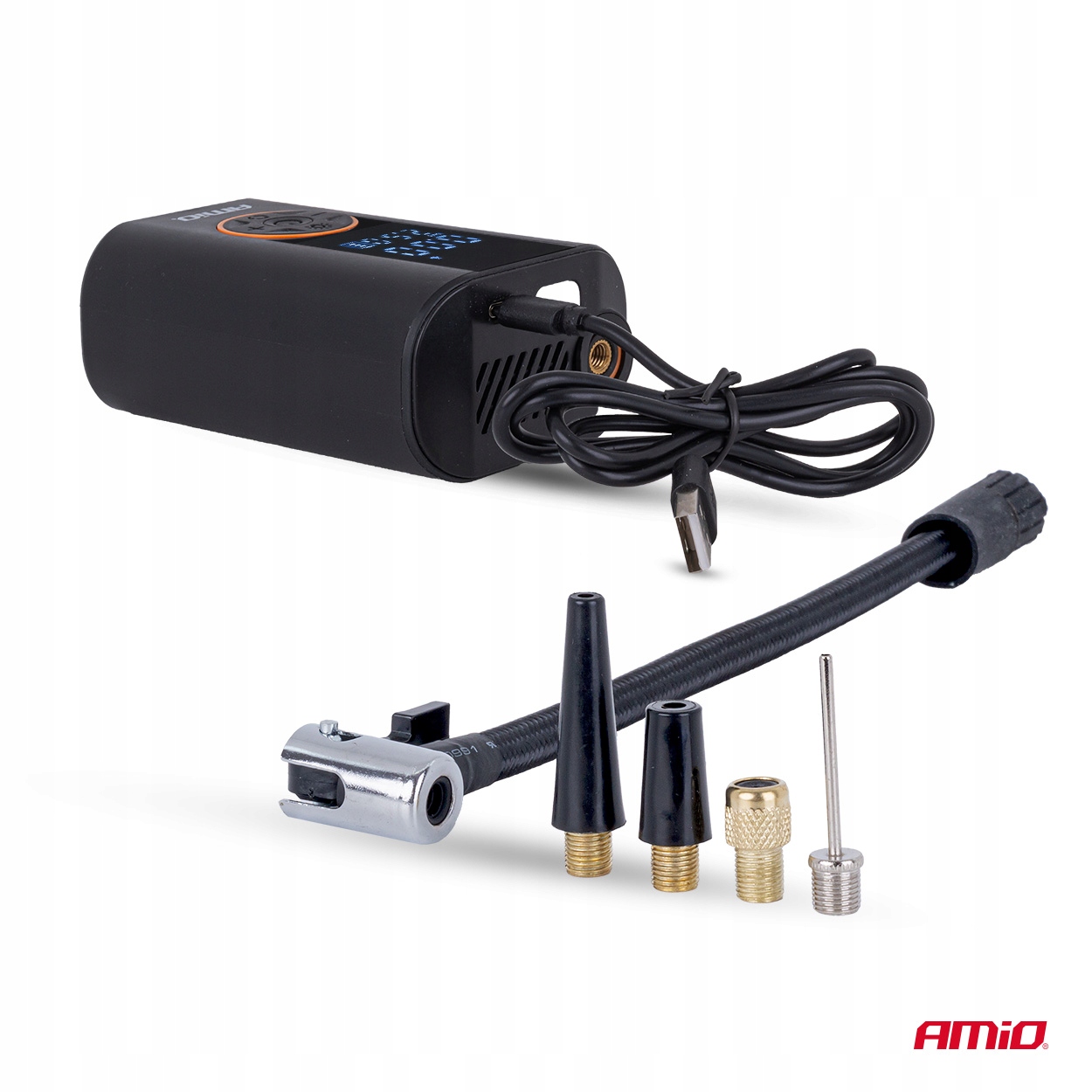 Zestaw adapterów do różnych typów zaworów