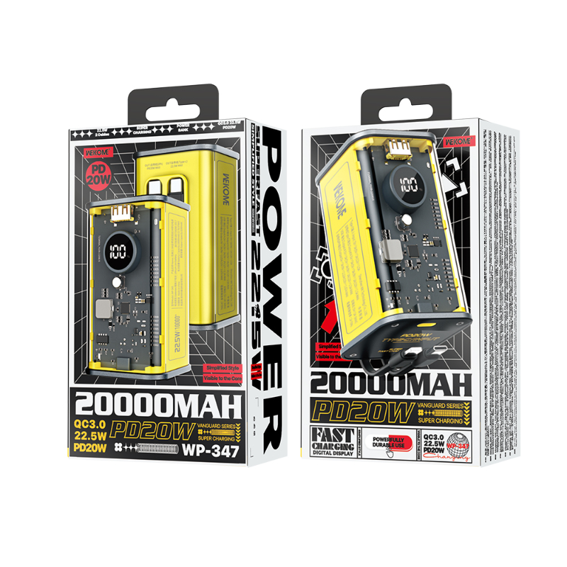 Powerbank Wekome Power bank 20000 mAh – Niezawodne źródło energii