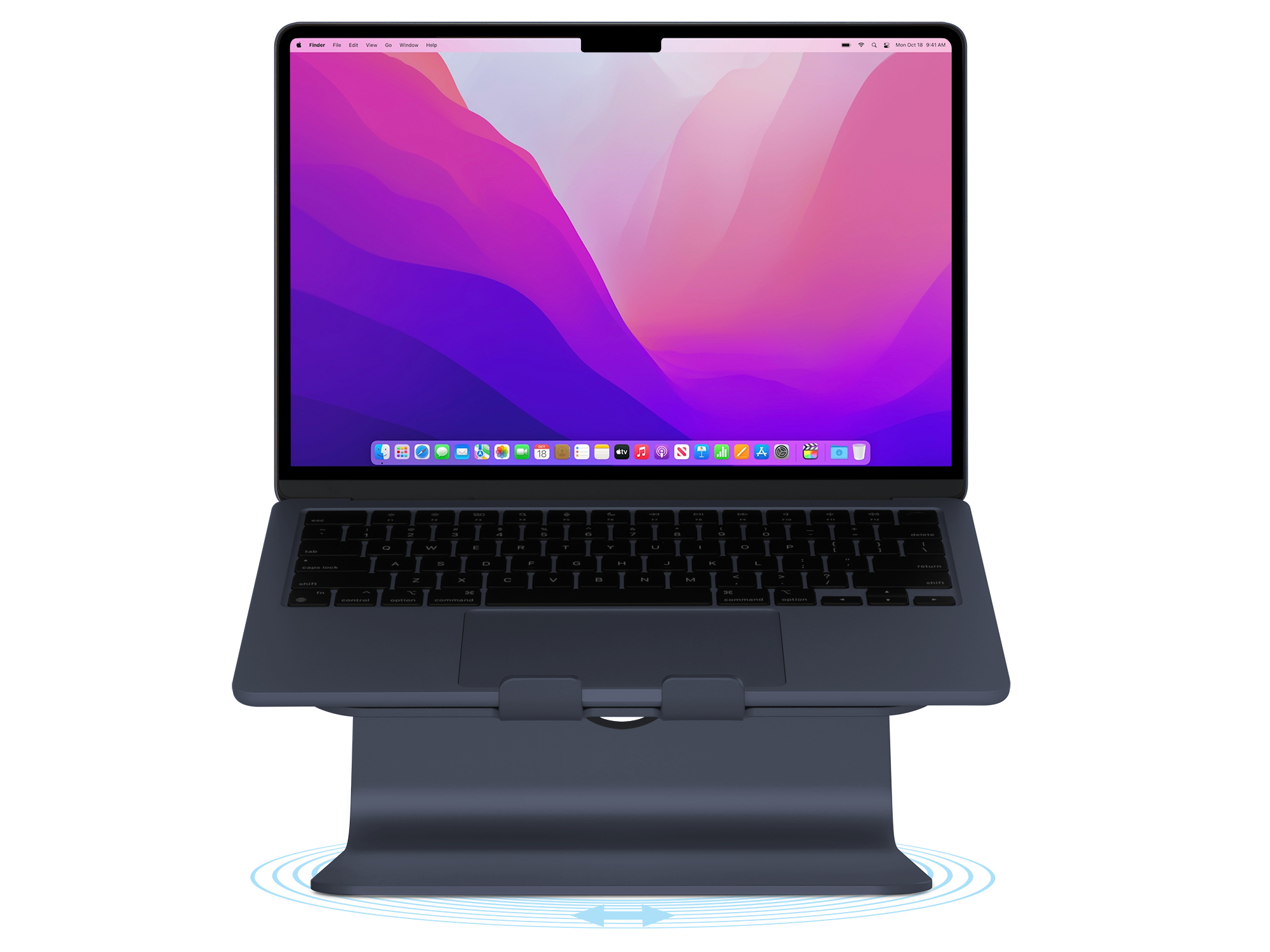 Rain Design mStand360 – Elegancka podstawka na laptopa z obrotowym mechanizmem
