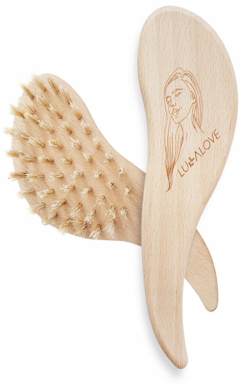 LullaLove Szczotka do włosów delikatnych i plączących się – Idealna do codziennej pielęgnacji