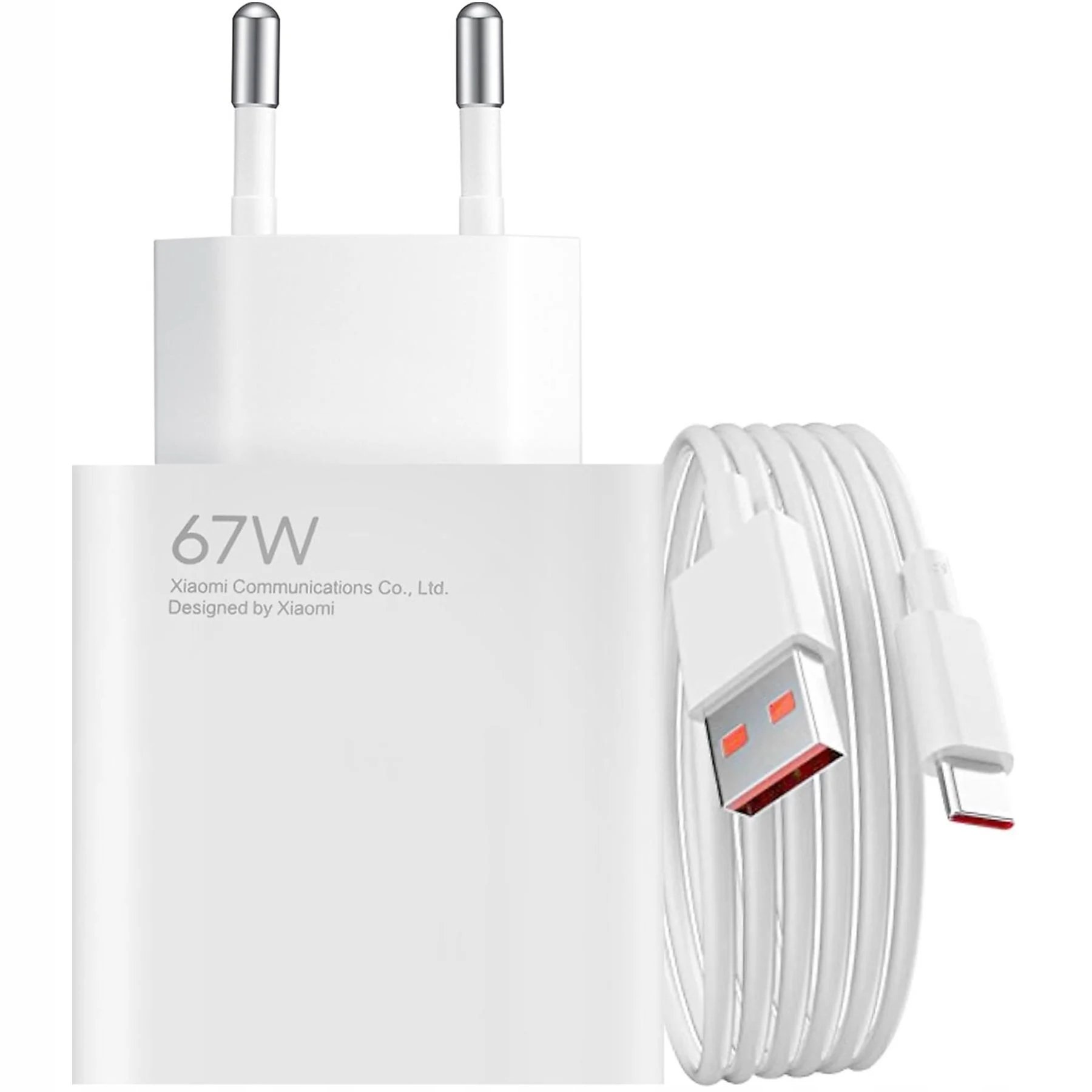 Ładowarka Xiaomi 67W HyperCharge Combo (Type-A) EU – Szybkie ładowanie dla Twoich urządzeń
