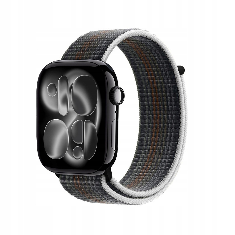 Pasek sportowy Nylon do Apple Watch 38/40/41/42 mm (Midnight Run) – Idealny wybór dla aktywnych