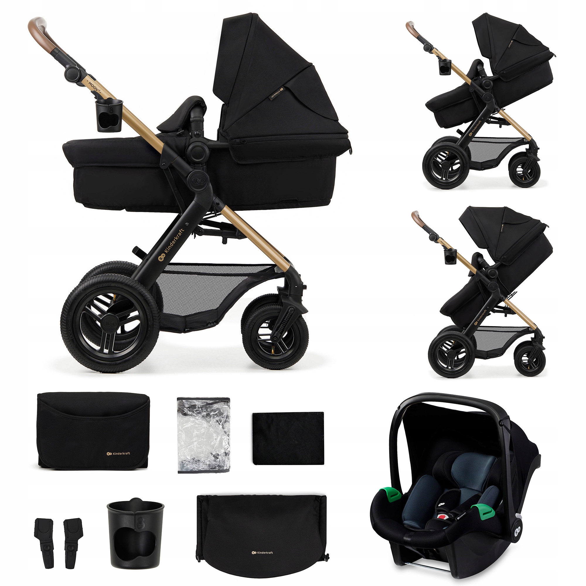 System podróżny (Travel System) dla łatwego transportu