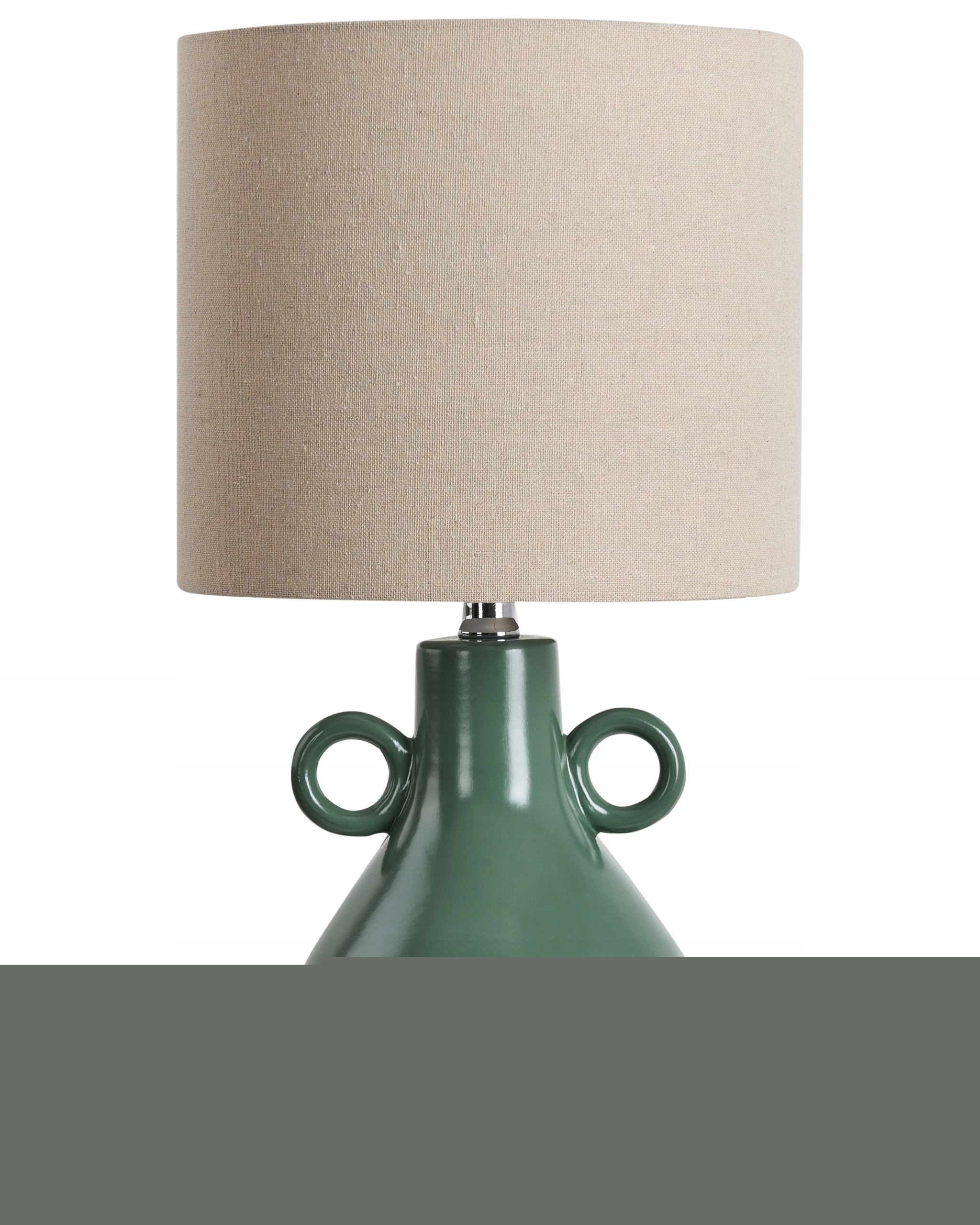 Lampa stołowa KERULEN Ceramika Zielona