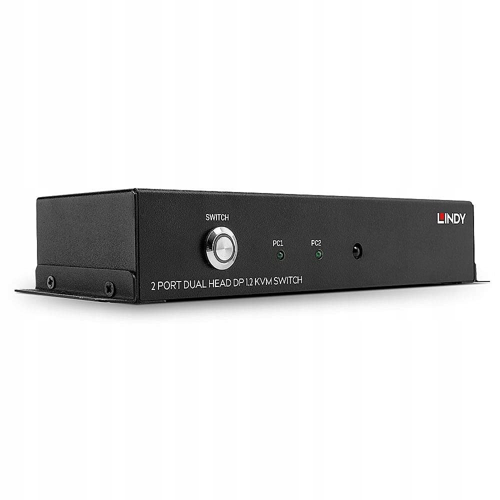 Adapter USB Lindy KVM, Audio, USB Switch 2-port – Wydajność i wszechstronność w jednym