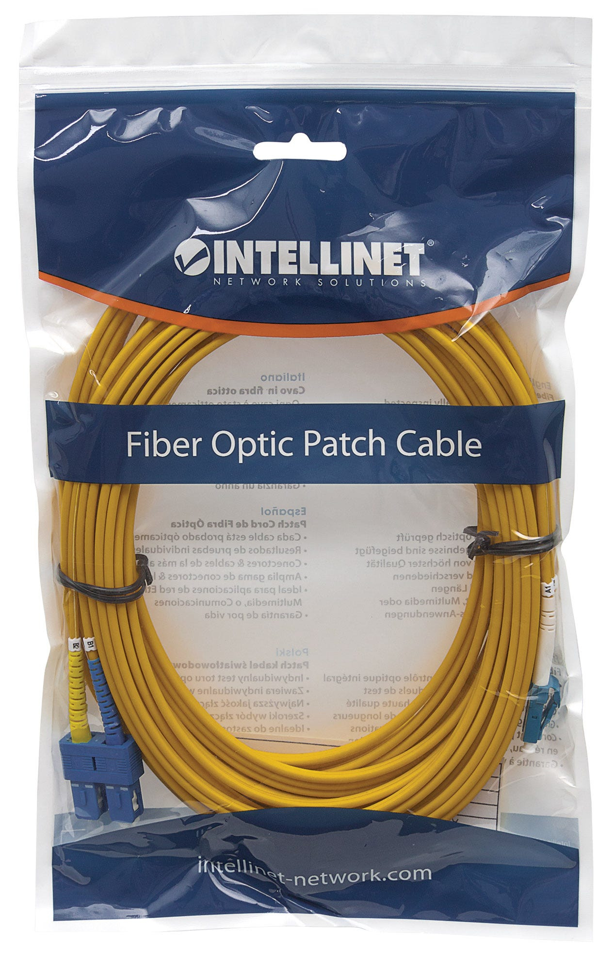 Patchcord światłowodowy OS2 9/125 SM SC-LC Duplex 5m – Wysoka jakość połączeń światłowodowych