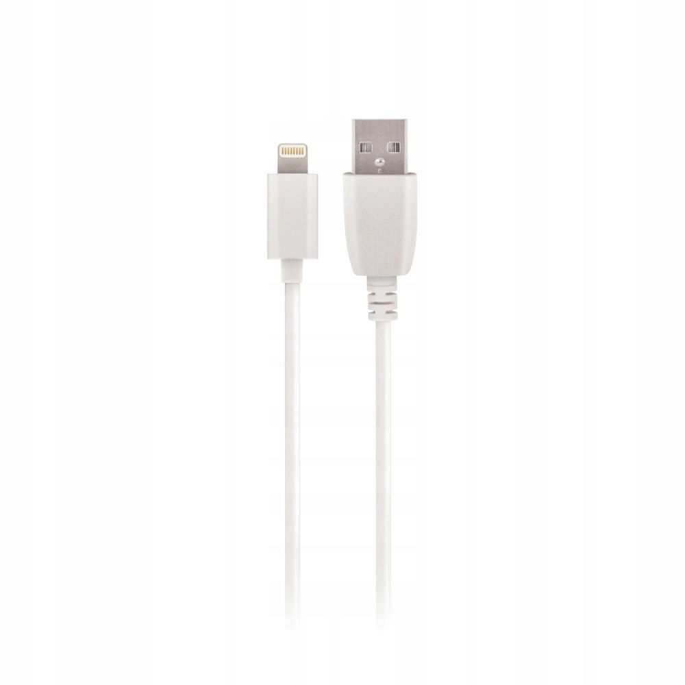 Maxlife kabel USB - Lightning 1,0 m 2A biały – Idealne rozwiązanie do ładowania i przesyłania danych