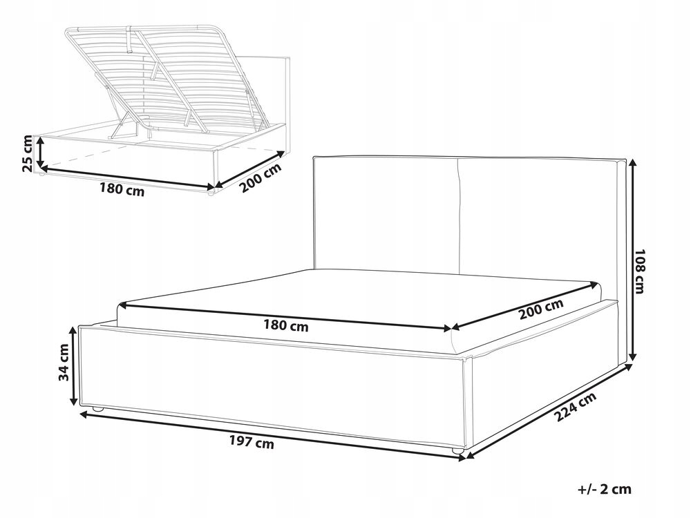 Solidna konstrukcja z drewna sosnowego