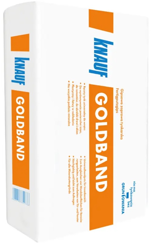 Zaprawa tynkarska gipsowa GoldBand 20 kg – Idealne rozwiązanie do wnętrz