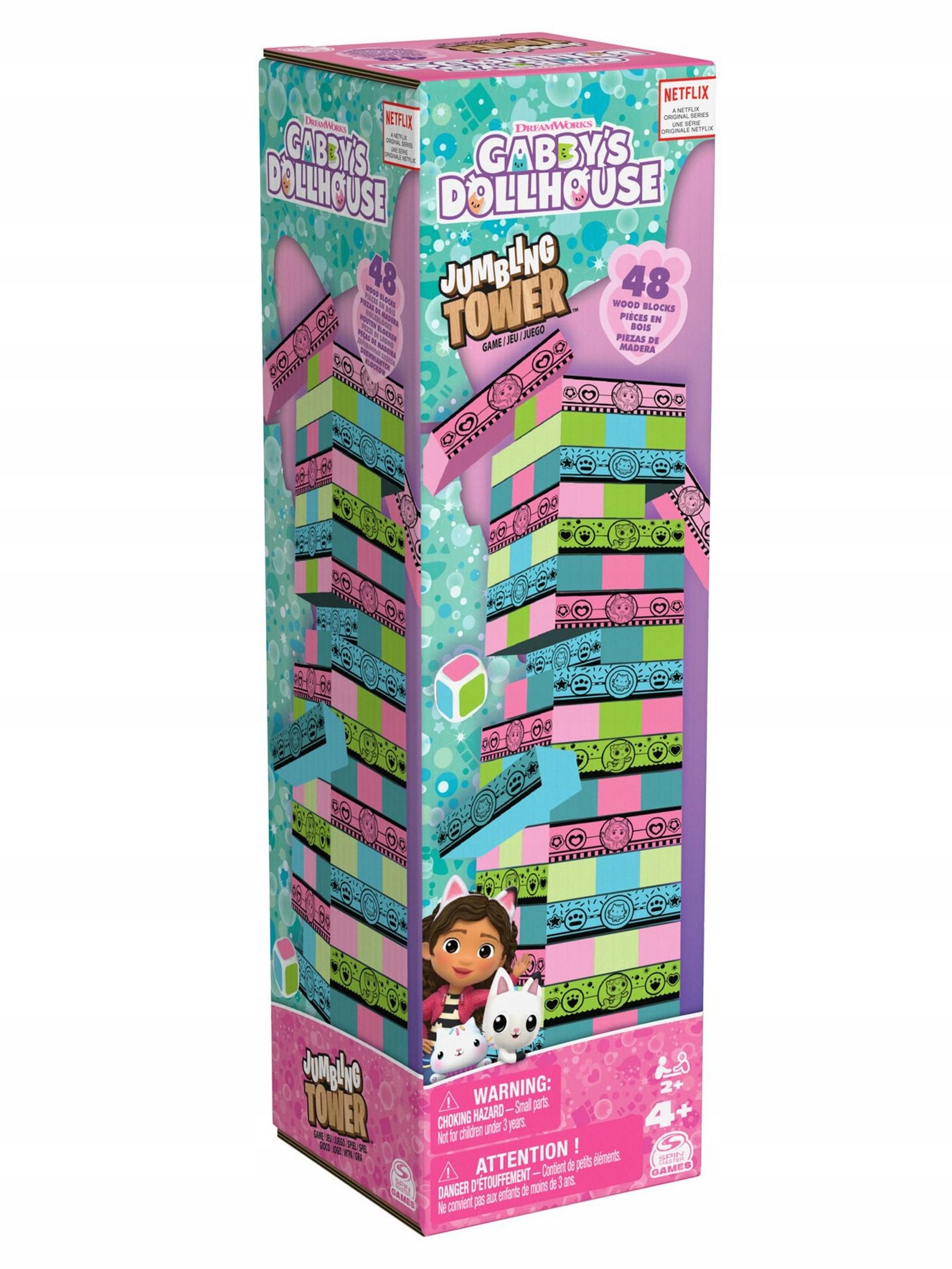 Spin Master Gra Koci Domek Gabi Wieża – Zabawna gra dla całej rodziny