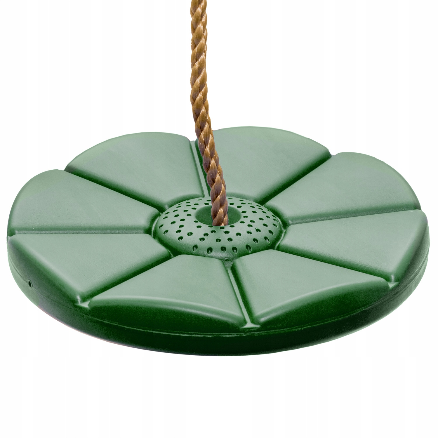 Huśtawka Linowa Siedzisko Kwiatek Ciemno Zielone – Idealna zabawa dla Twojego dziecka