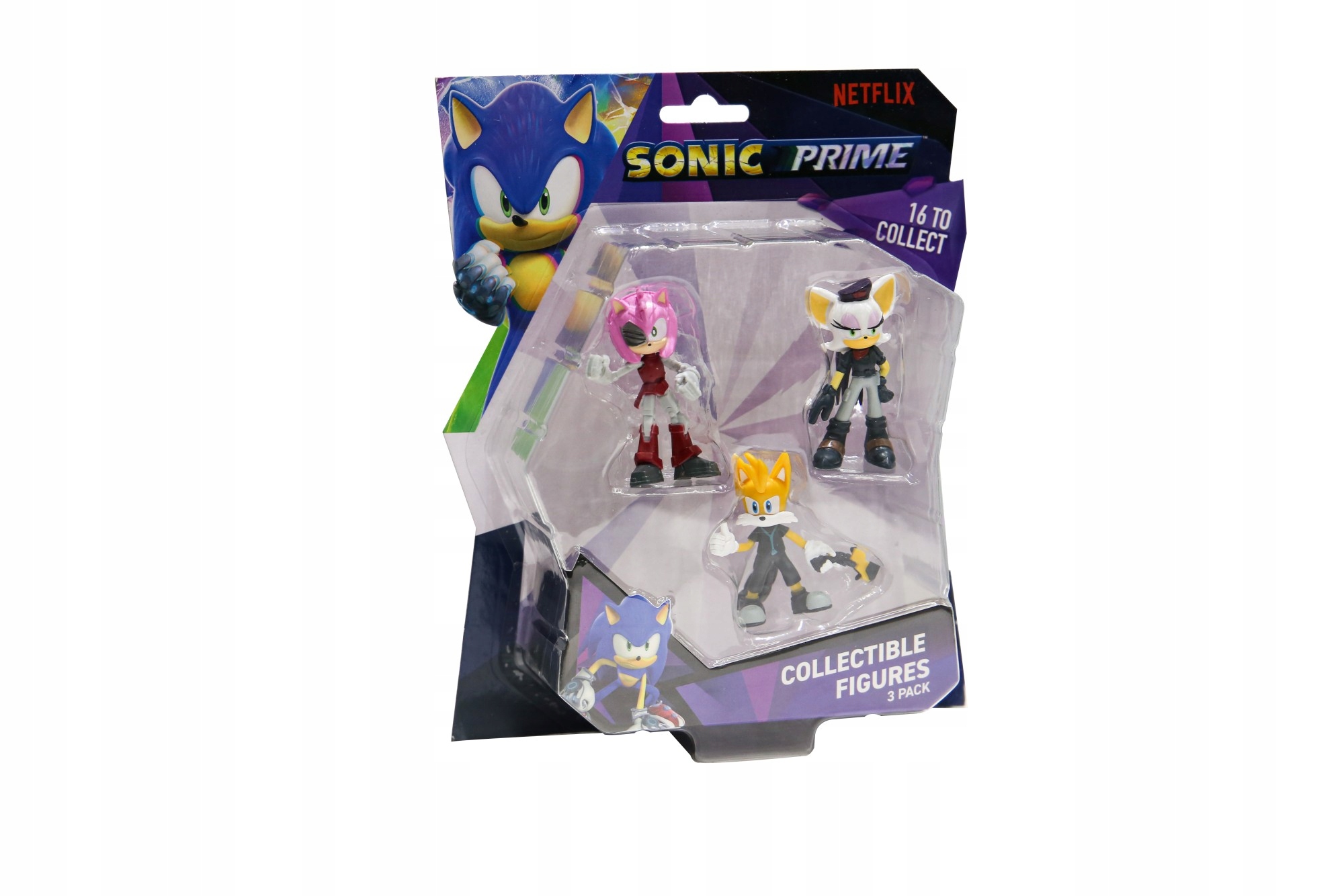 Figurka Sonic SONIC figures 3-pack 6,5 cm – Rozpocznij swoją przygodę z Sonic Prime