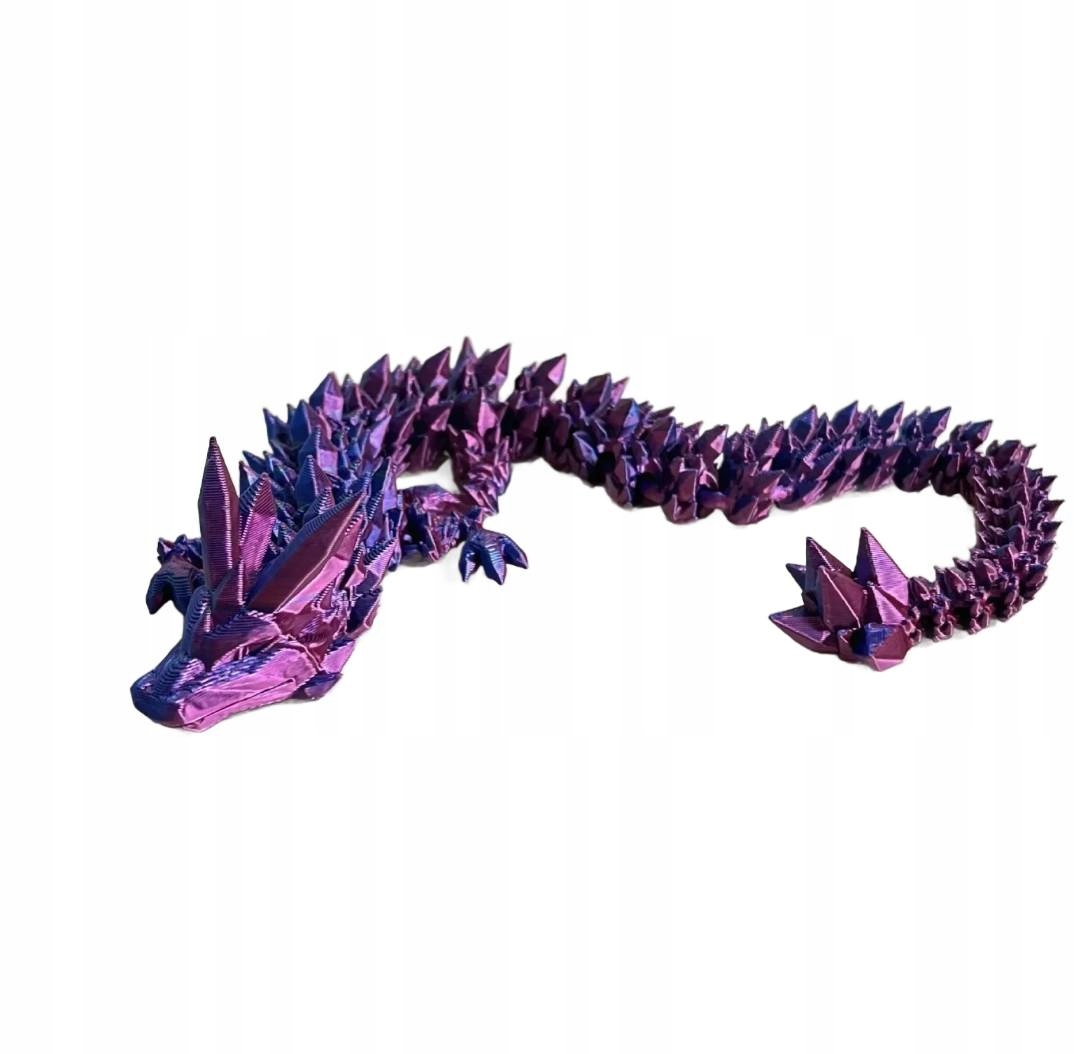Kryształowy Smok Crystal Dragon 60cm – Magia w Twoim wnętrzu