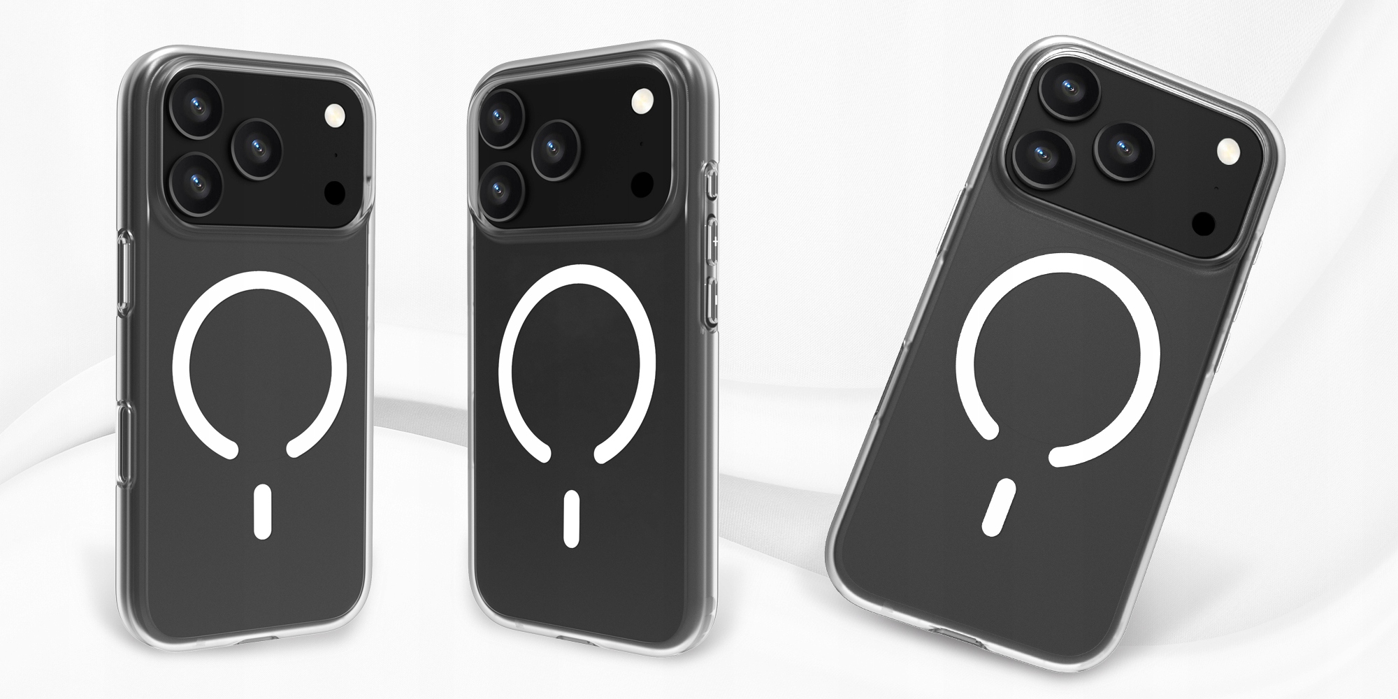 Etui Roobix Clarion MagSafe do iPhone 17 Pro Max – Przezroczysta ochrona na najwyższym poziomie