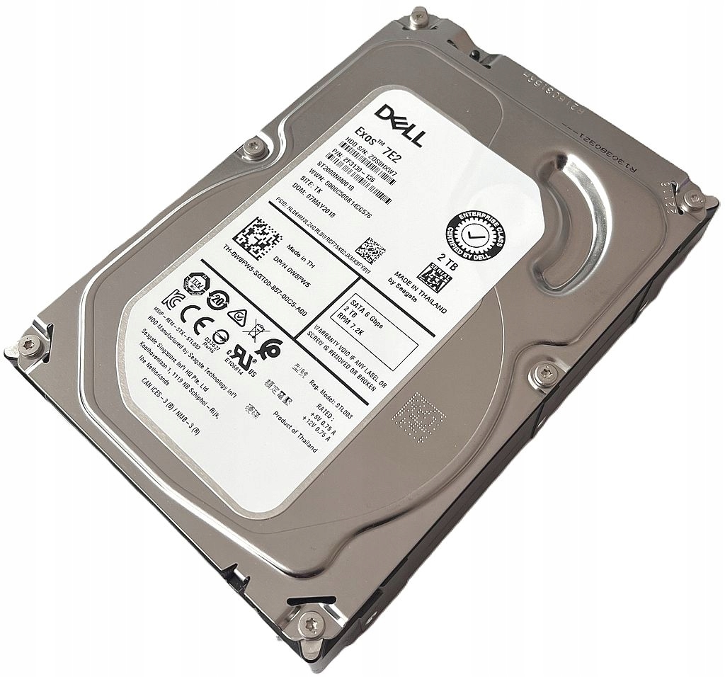 Twardy dysk 2 TB 7200 RPM 3.5