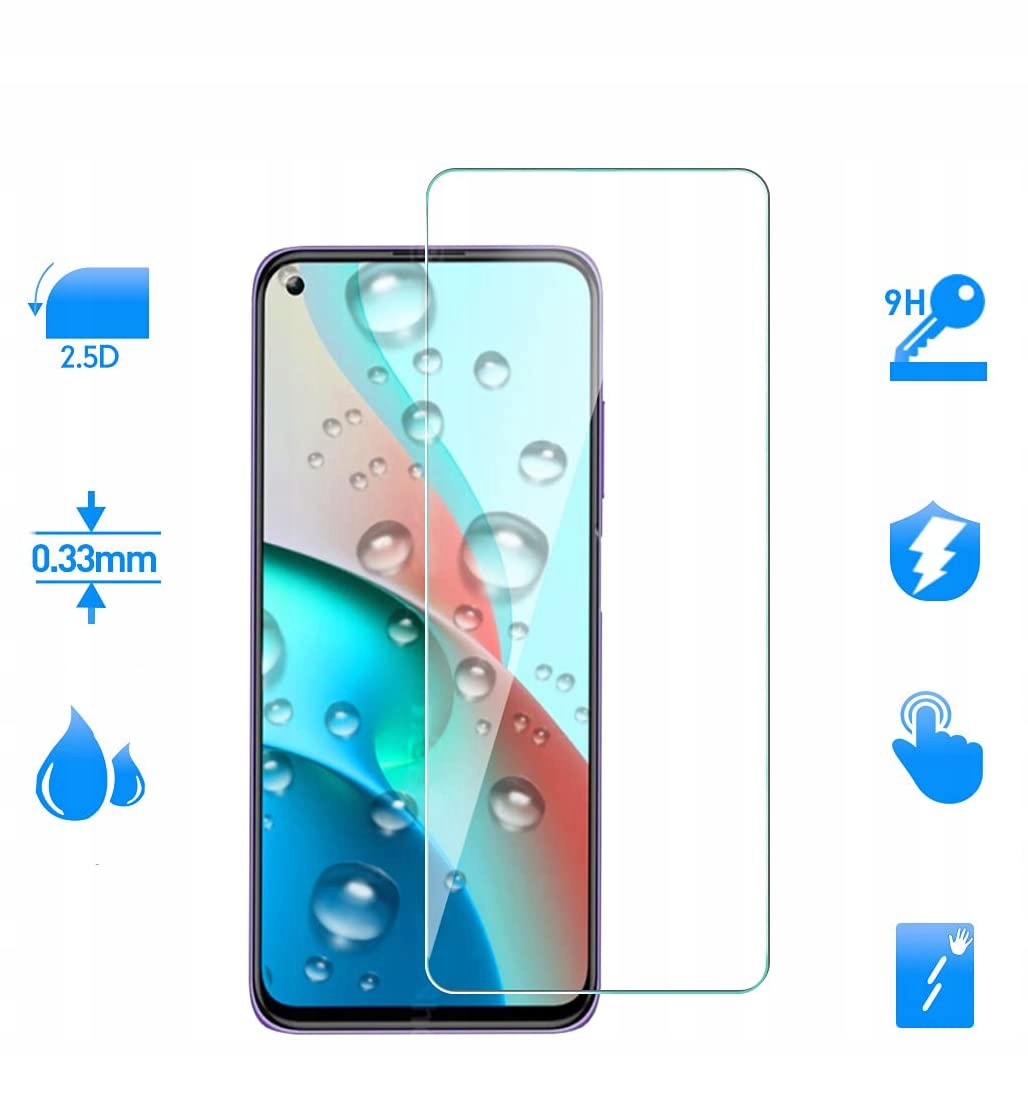 Szkło Hartowane Płaskie do Xiaomi Redmi Note 9T 5G Producent Braders
