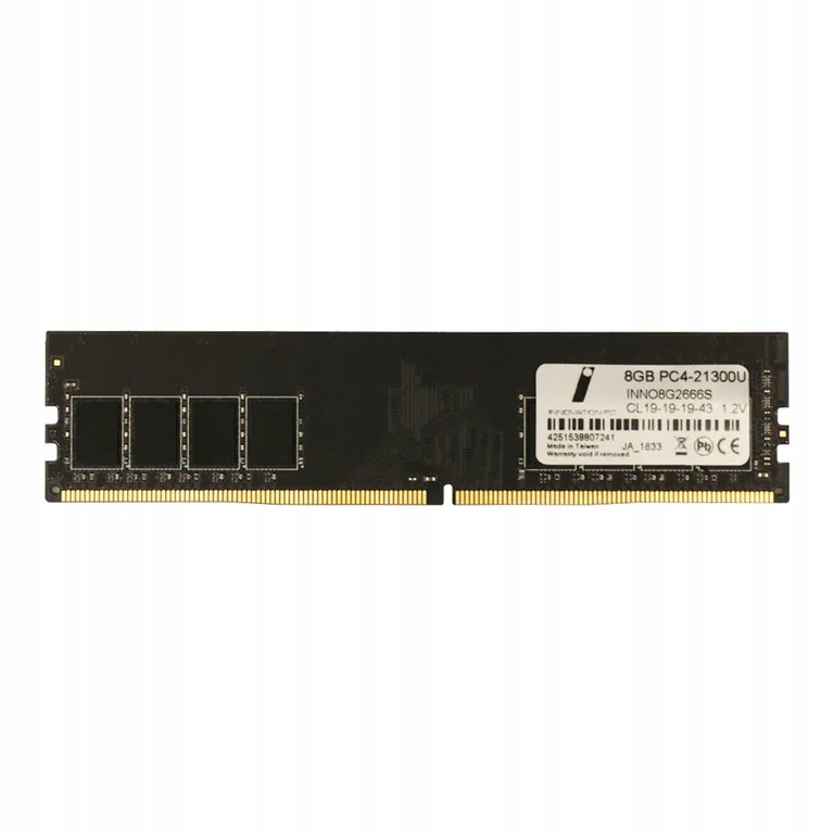 Pamięć RAM DDR4 Innovation IT 8 GB 2666 MHz CL19 – Wydajność na najwyższym poziomie