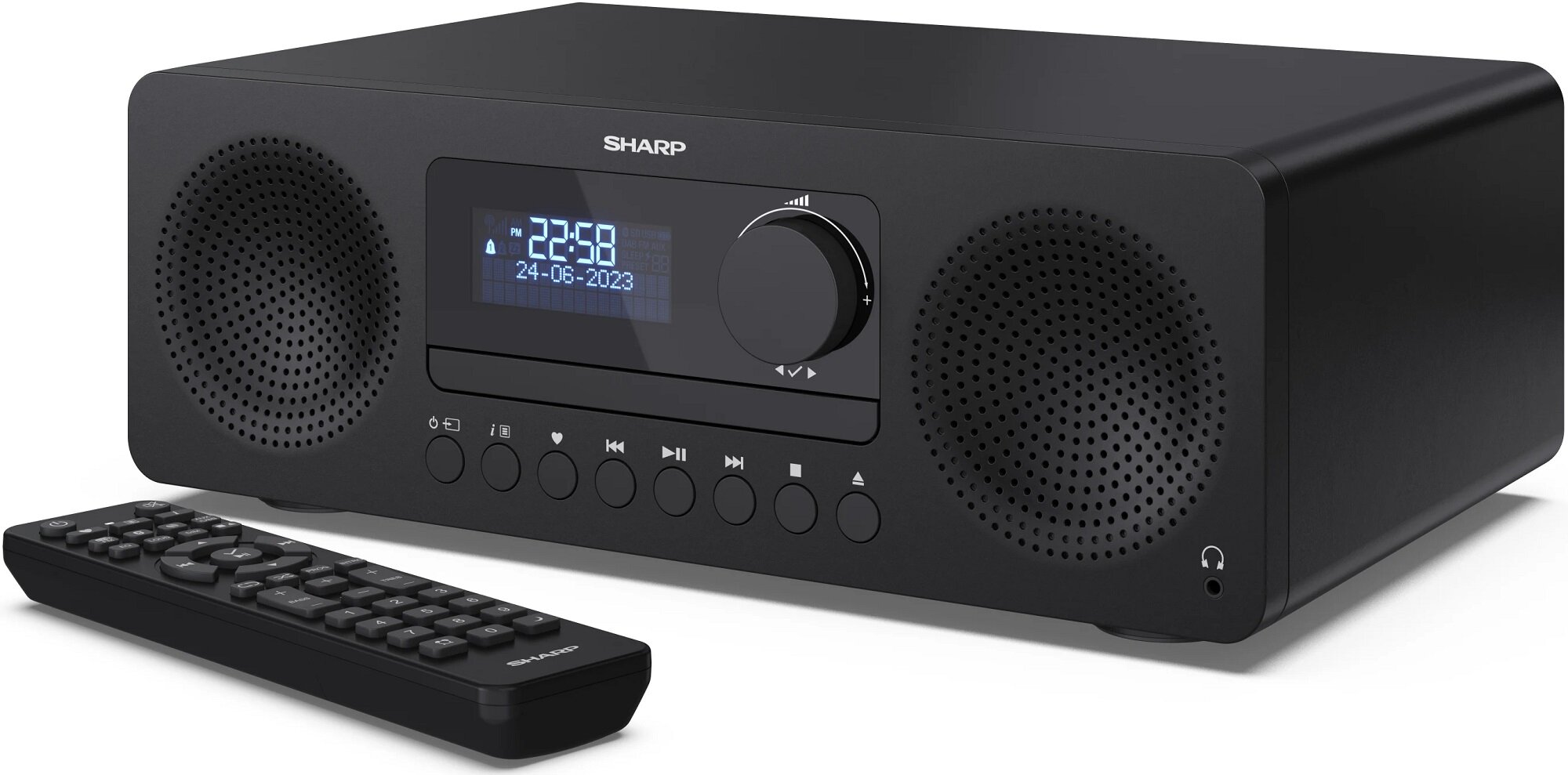 Wieża Sharp XL-B720D Czarny – Doskonałe brzmienie w Twoim domu