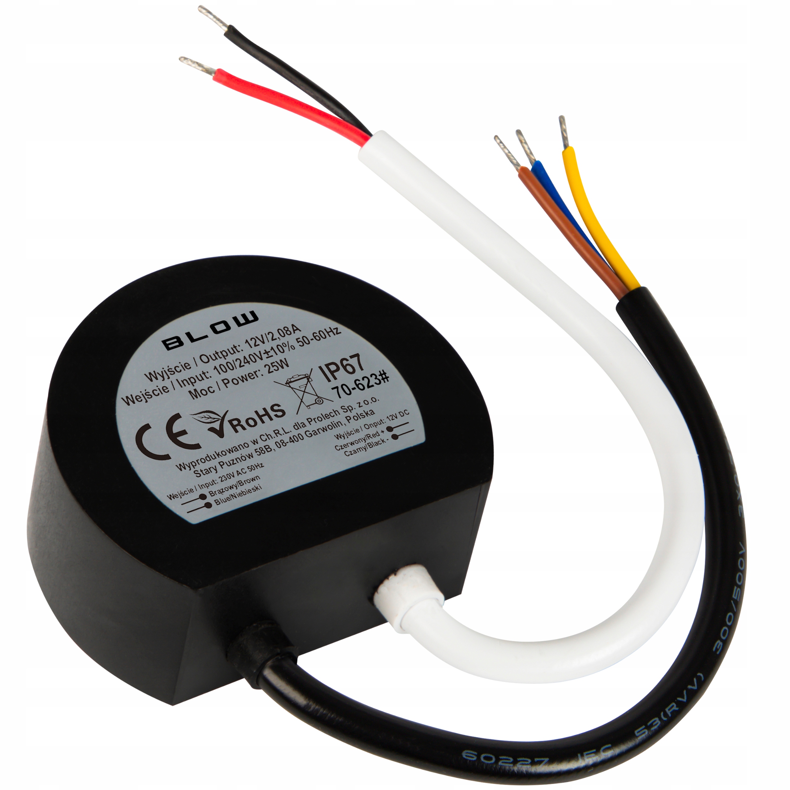 Zasilacz 12V/2,08A 70-623# – Idealne rozwiązanie do zasilania LED