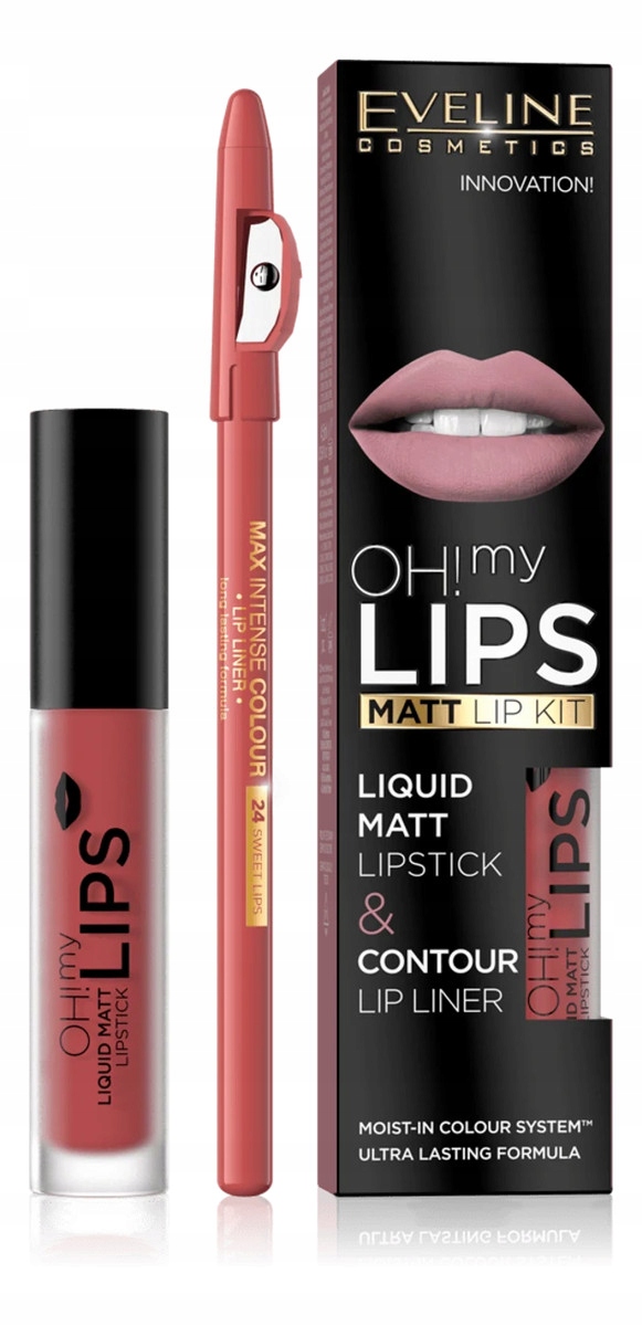 Łatwość aplikacji – Precyzyjne modelowanie ust z konturówką