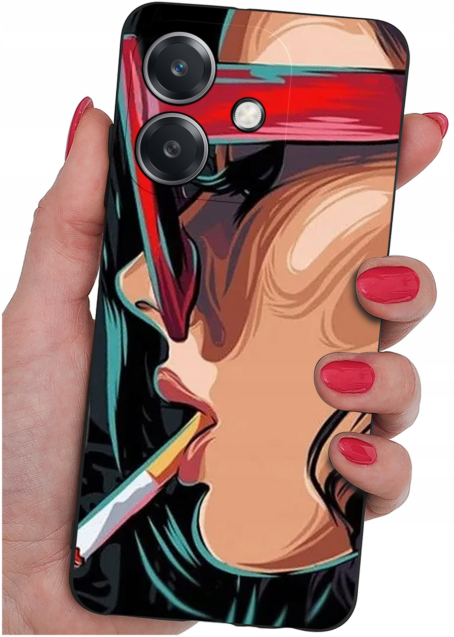 Etui do Oppo A40 | A40M | WZORY | SILIKONOWE MATT SZKŁO 9H – Ochrona i styl w jednym