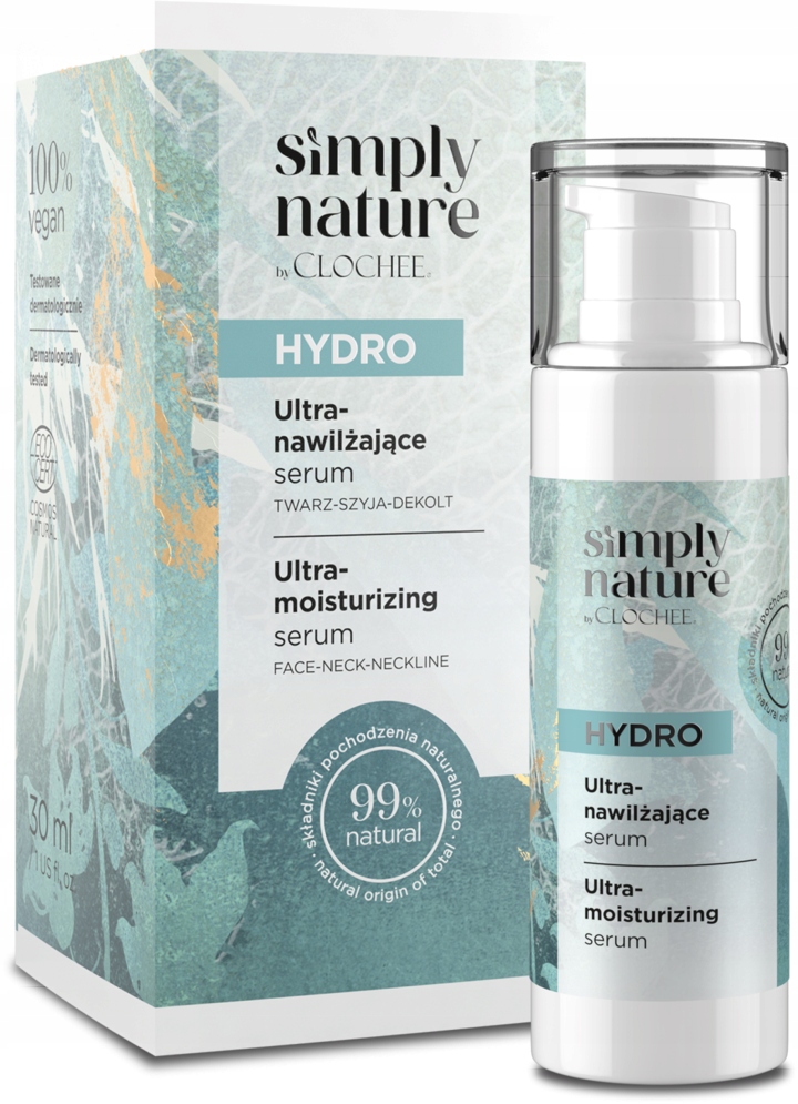 CLOCHEE Simply Nature Serum Ultra* - Nawilżające Hydro 30ml