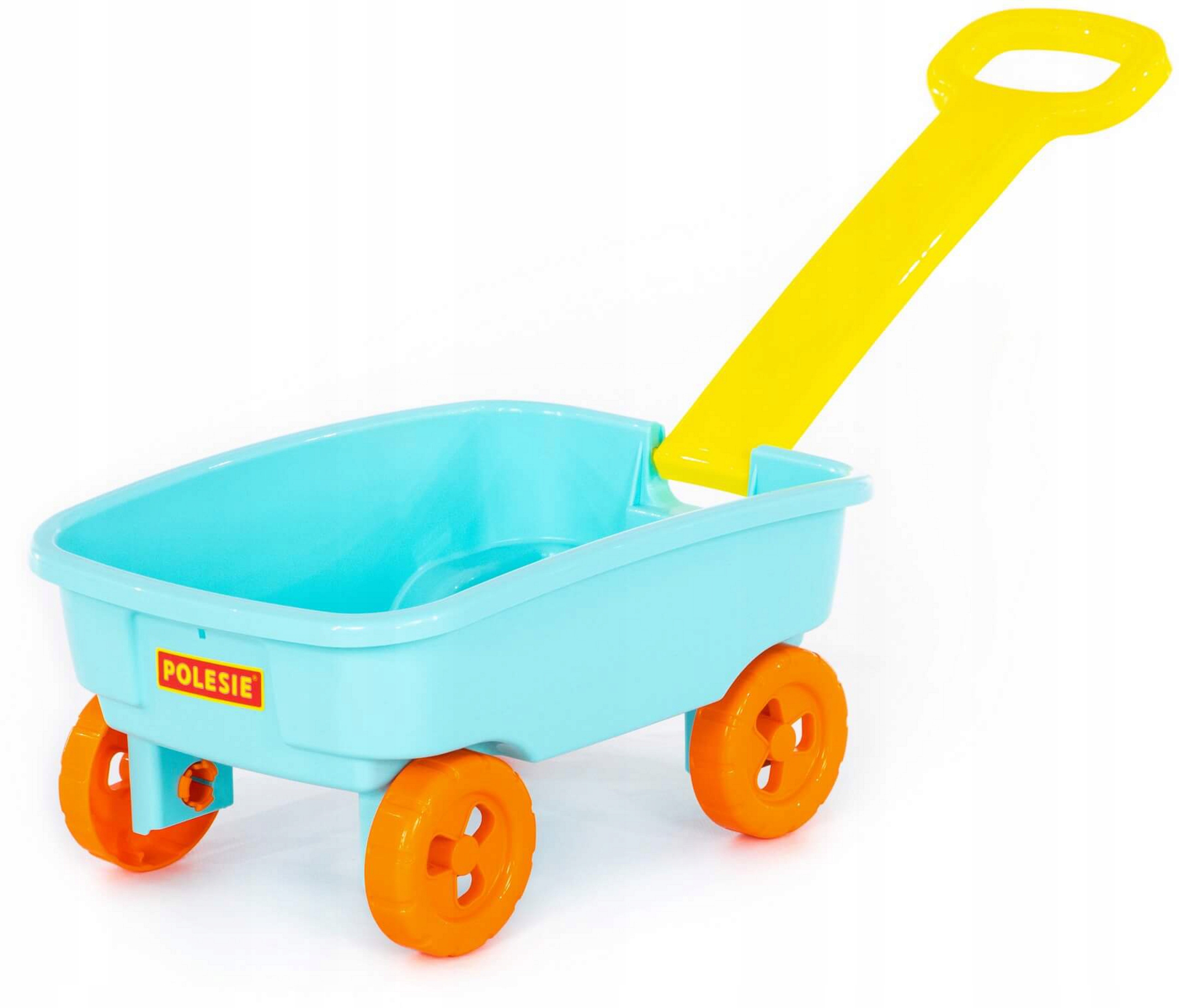 Kolorowy wózek do ciągnięcia – Radość zabawy na świeżym powietrzu i w domu