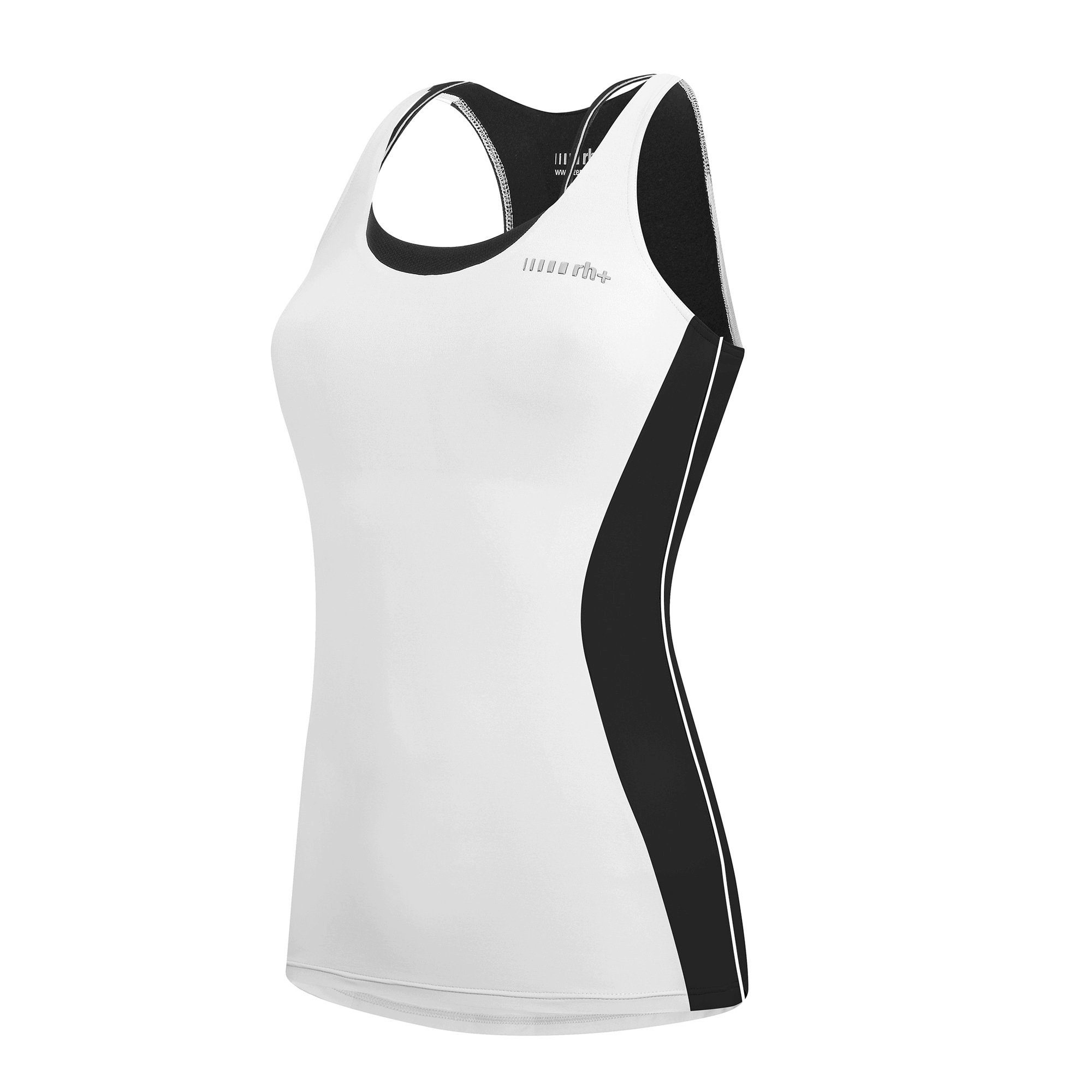 Damska koszulka rowerowa zeroRH+ Mirage W white-black - M – Komfort i styl na rowerze