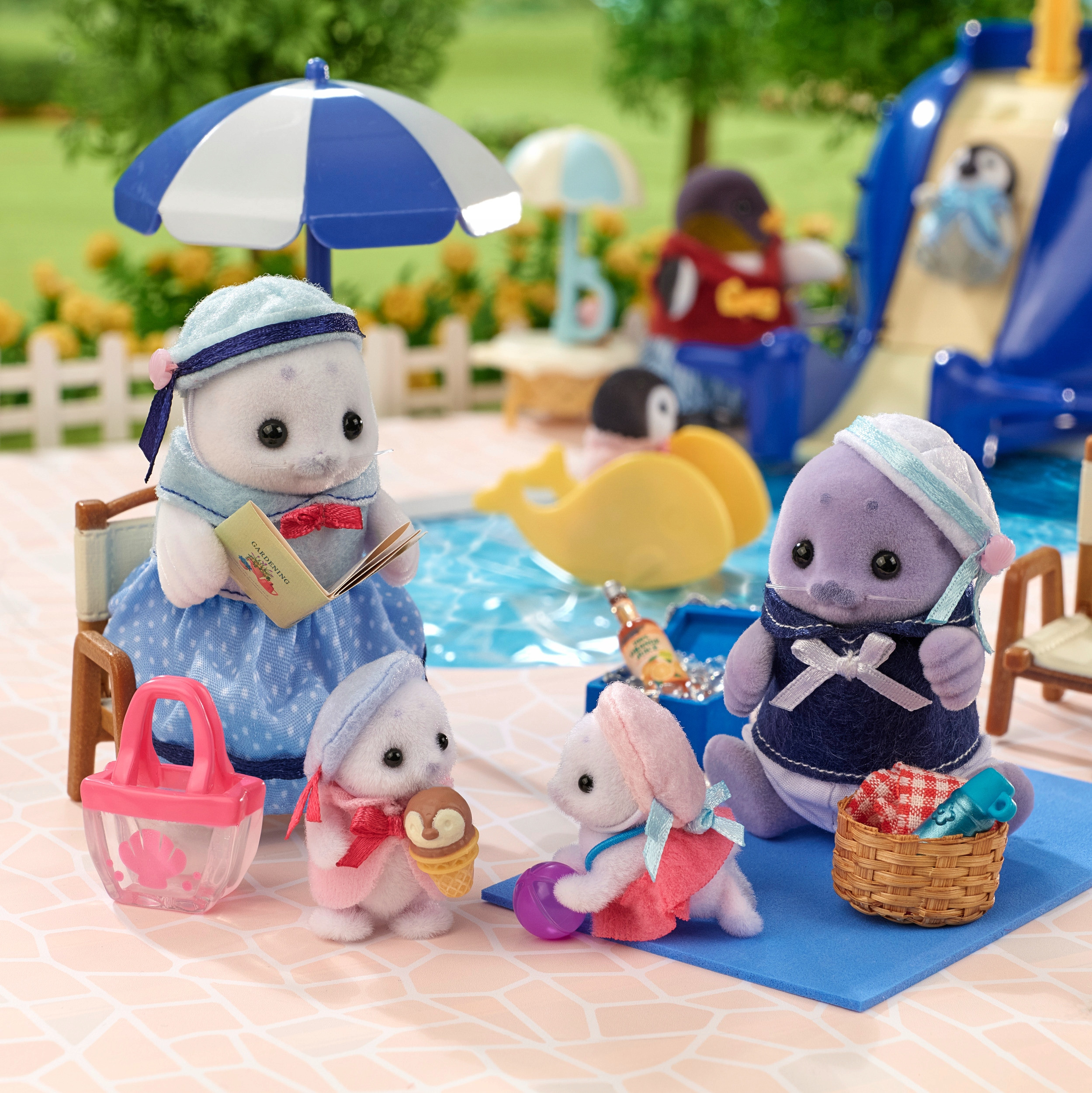 Bohaterowie z krainy Sylvanian Families